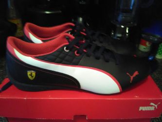 Leather pumas new in box size 11