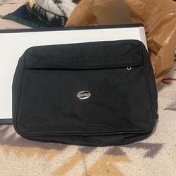 American Tourister Laptop Bag Used Polyester 