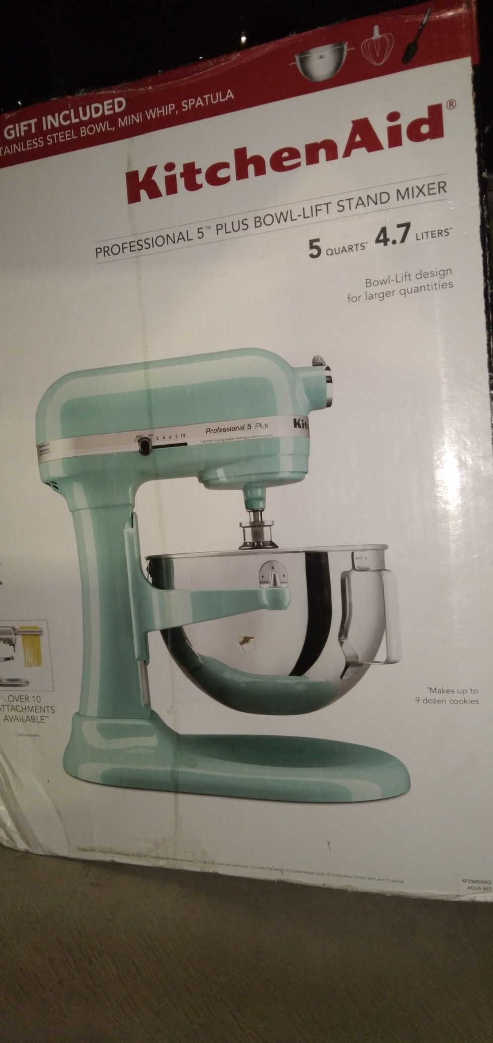 Kitchen aid mixer brand new in box sealed