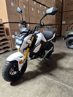 125cc Street Legal Grom Clone Motorcycle | 4-Speed | Brand New