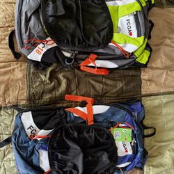 Two Hydration Backpacks