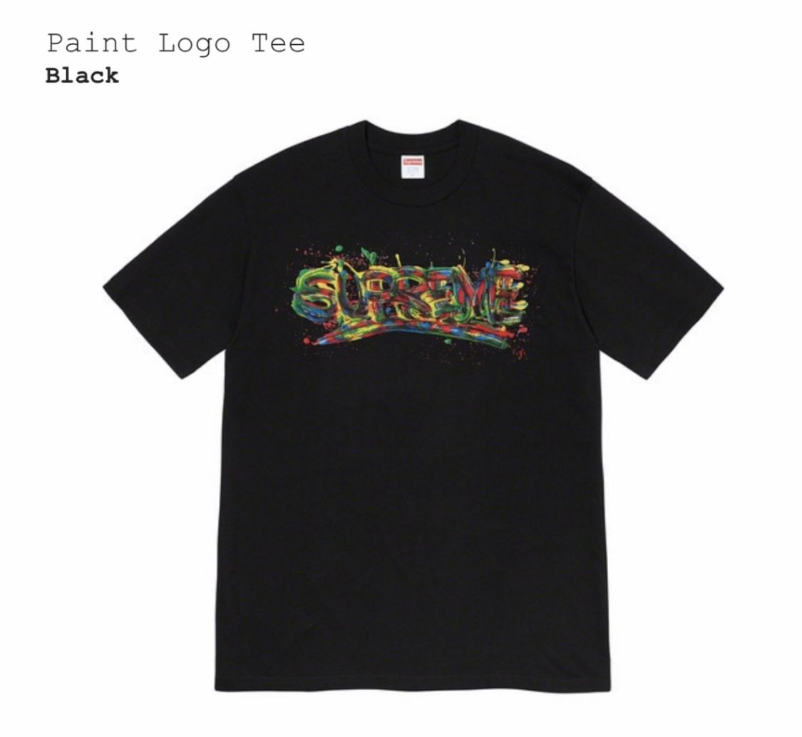 Supreme Paint Logo Tee