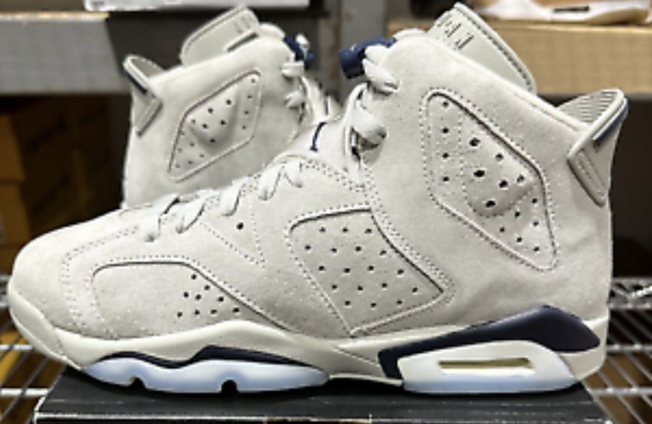 Air Jordan 6 Georgetown Retro GREY SHOES