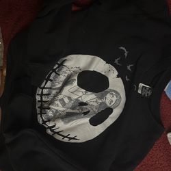 Disney Black Sweater Nightmare Before Christmas Halloween Long Sleeve Small 3-5