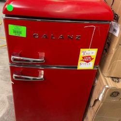 Galanz 3.1 Cu Mini Fridge GLR31TRDER