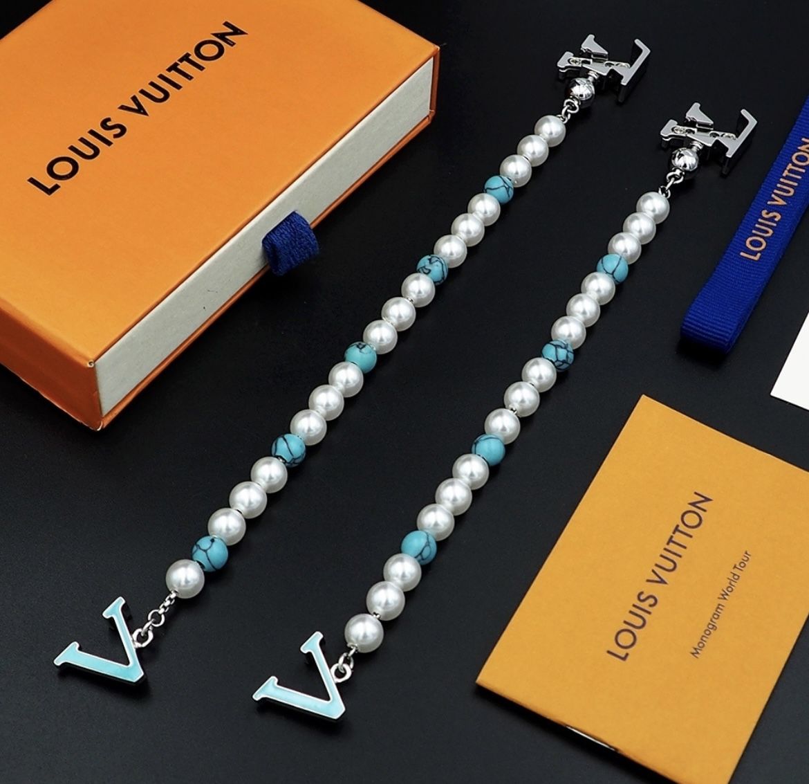 LV Pearl Bracelet 