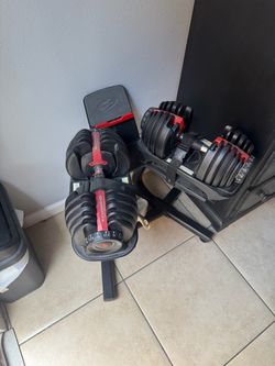 Bowflex SelectTech 552 Adjustable Dumbbells with Stand