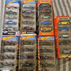 Hot wheels and Matchbox