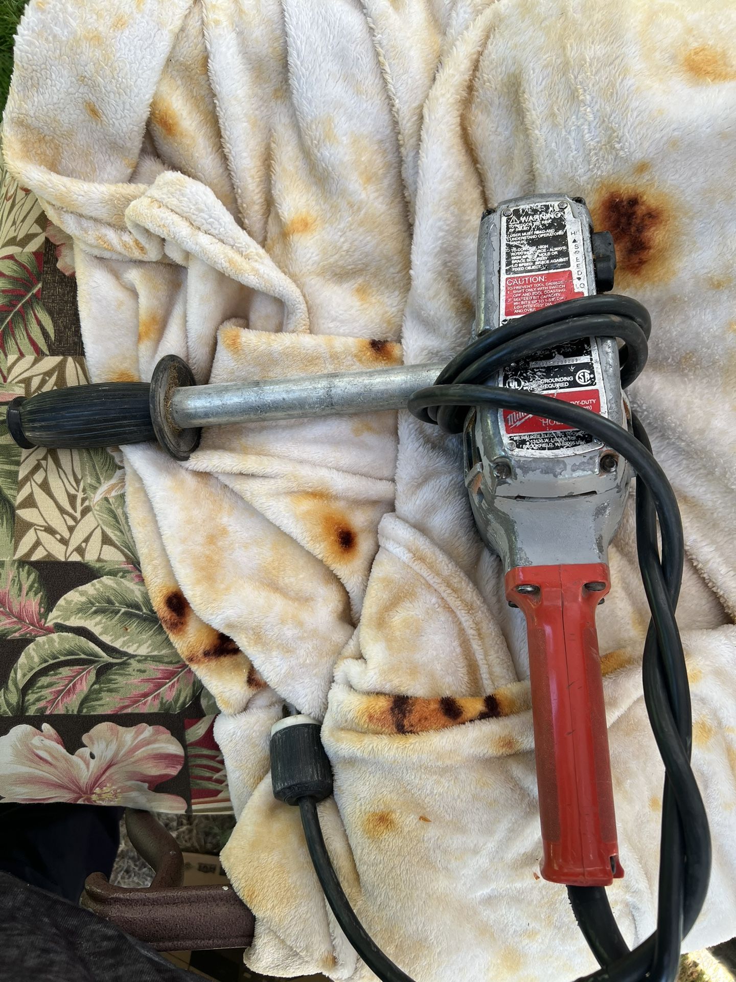 Milwaukee HOLE HAWG WITH HANDLE WORKS GREAT
