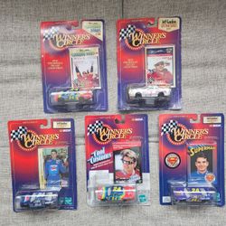 5 1:64 Jeff Gordon Diecast Race Car Set