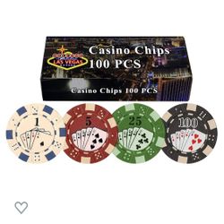 Casino poker chips