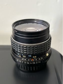 Pentax 50mm 1.4 lens