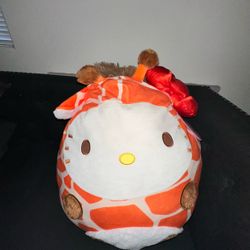 Hello Kitty Giraffe Squishmallow 22” new