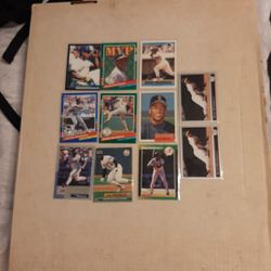 11 Rickey Henderson Cards 