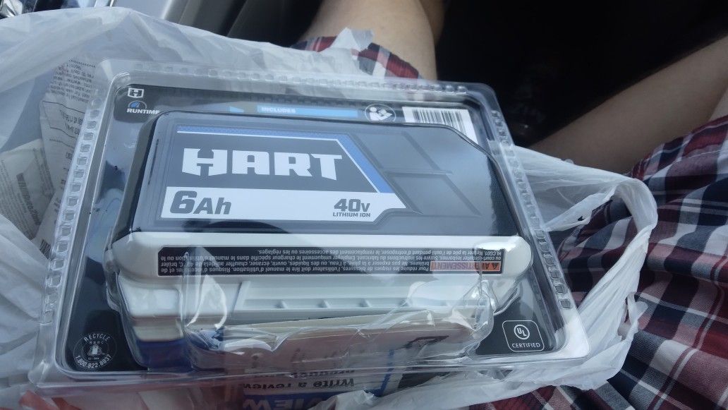 40 V Lithium Ion 6ah Battery
