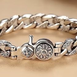New! Men’s 925 Sterling Silver Bracelet - 44.43 grams