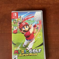 Mario Golf Super Rush Nintendo Switch Game 