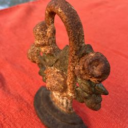 Antique Cast Iron Door Stop