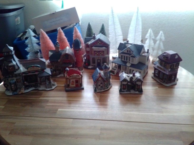Christmas Village Houses