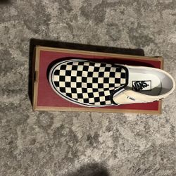 Checkers Slip On Vans