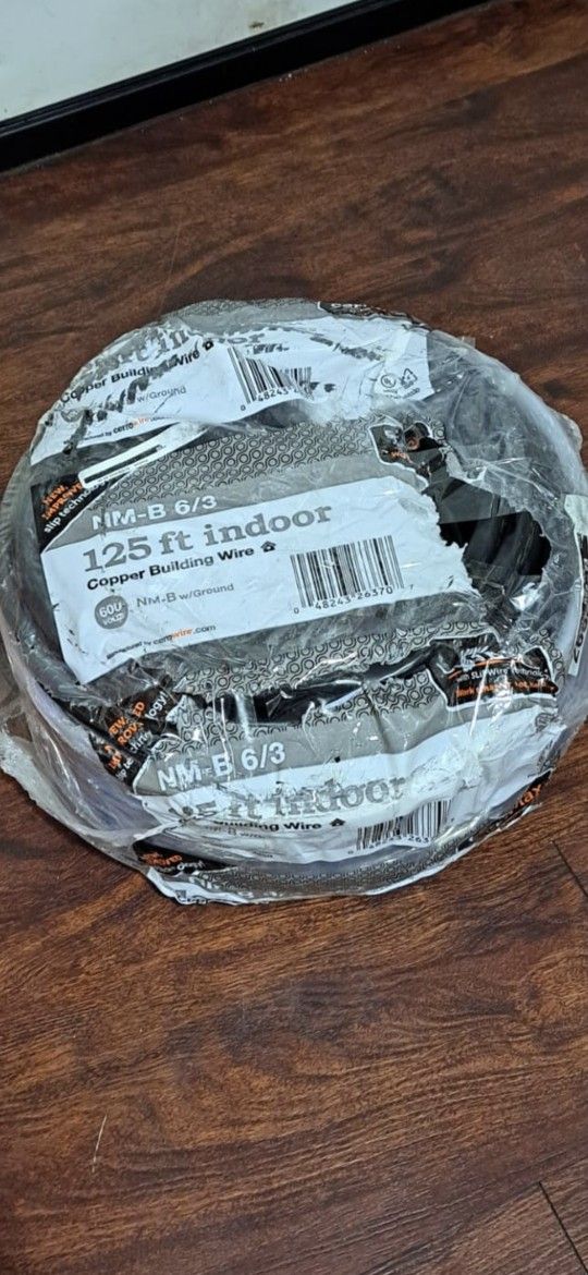 ROMEX 6/3 ,,125 FT ,,,380 DLS FOR ROLL