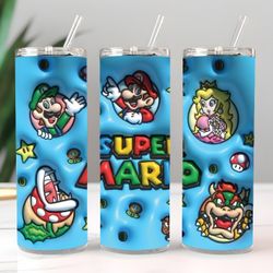 20oz Super Mario Tumblers 🍄