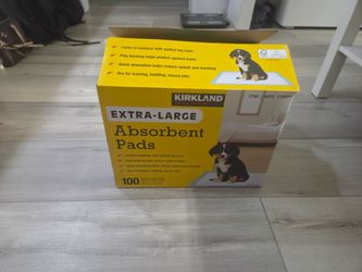 Kirkland extra large pee pads