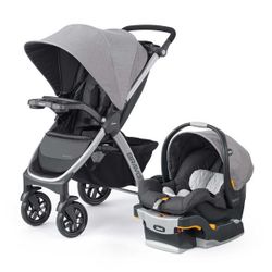 Chicco Bravo Trio Travel System 3 In 1 Stroller+ Key Fit Infant Car Seat