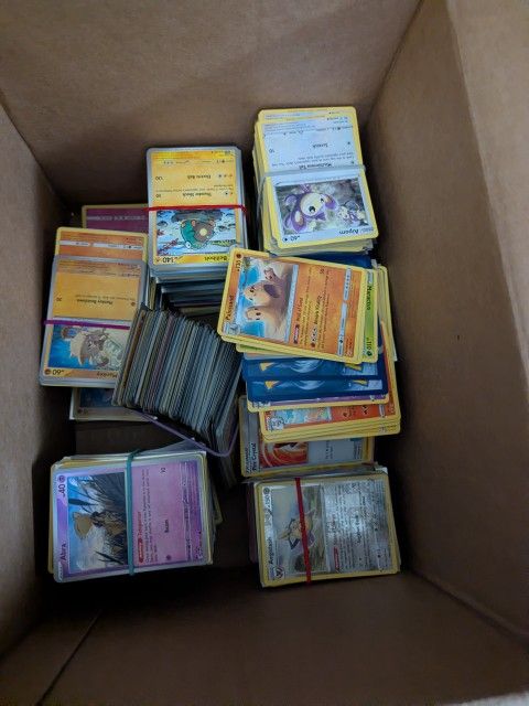 Hundreds Of Pokemon Cards