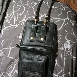 Diamicci Purse Wallet Leather Black