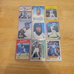 Bo Jackson Baseball Cards 
