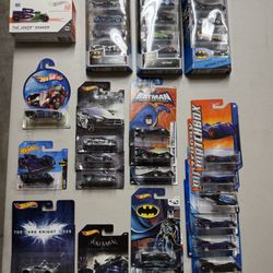 Batman Batmobiles Hot Wheels