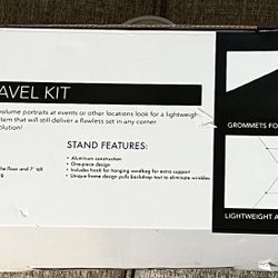 Savage Travel Backdrop - White (5 ft x 12 ft)