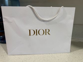 Dior gift bag