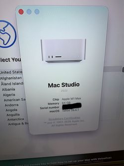 Mac Studio M1 Max 32gb Ram 512 Sad