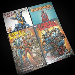 🔥 Deadpool & X-Men Graphic Novel Set – Marvel Classics & Crossovers 🔥