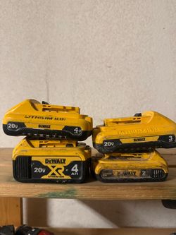 Dewalt batteries