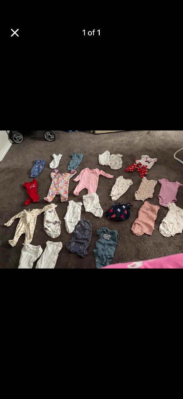 Assorted Baby Clothes Bundle