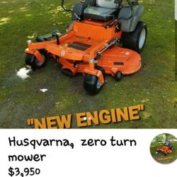 Husqvarna 61"  Z turn