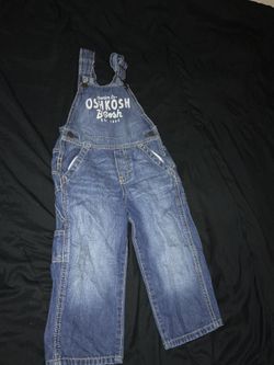 Oshkosh overalls 2t boys