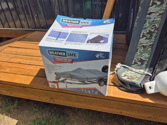 Boat cover and trailer mover