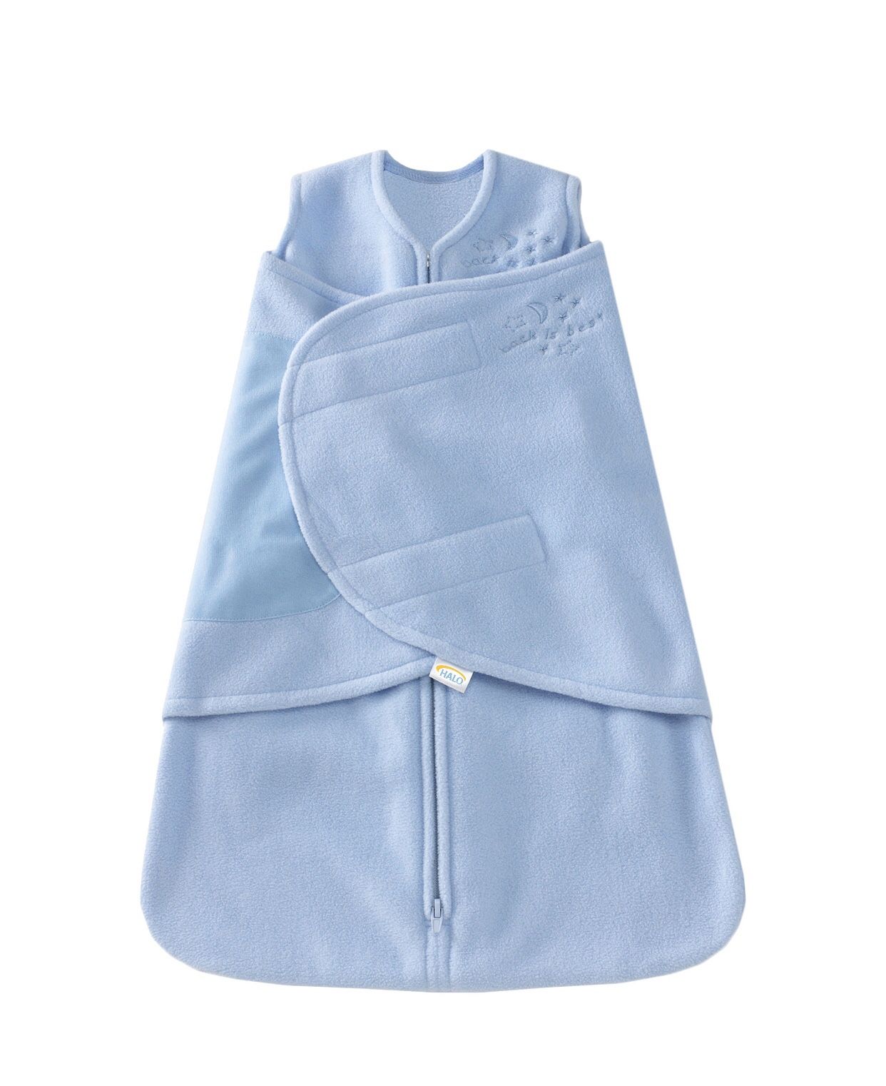 Halo SleepSack Micro-Fleece Baby Blue Sz Small