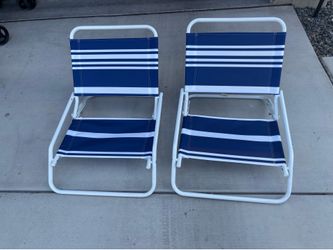 Beach chairs