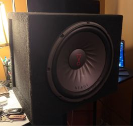 Subwoofer: JBL Stage 122 — 12" &  Amplifier: Matrix Mobile Sound DX1000.2 Bundle