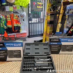 VEGA 27 PC Bit & Hand Driver Set $54 EACH.