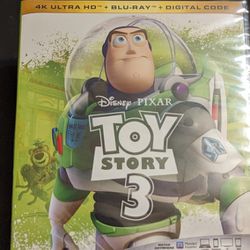 Toy Story 3 - 4K ULTRA HD + BLU-RAY+ DGITAL
Ultimate collector's Edition new unopened 
