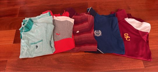 Used Men’s Clothing Size Medium SOLD IN LOT OF 5 (as shown)