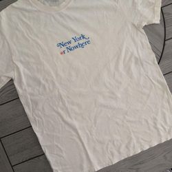 Comfort Colors Men's White and Cream T-Shirt