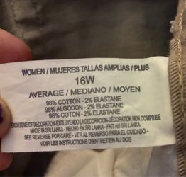 16W  Gloria Vanderbilt  jeans