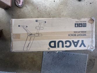 Weight bench - adjustable workout bench: brand new